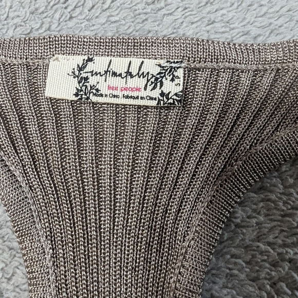 NWOT Gorgeous Free People Intimately Racerback Cami - Picture 3 of 6